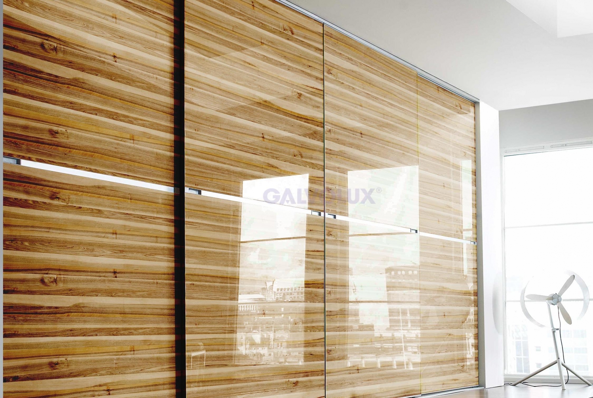 Galvodeco: stampare direttamente su vetro galvolux Pareti in vetro